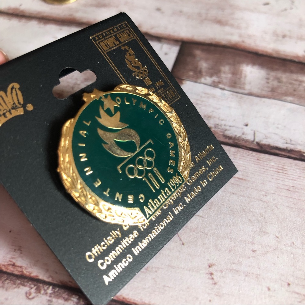 1996 Officially Licensed Centennial 100 Atlanta Georgia Olympic Games Pins - Picture 3 of 9